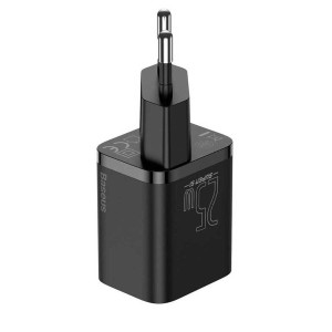 شارژر دیواری فست شارژ باسئوس مدل CCSP020101 توان 25 وات